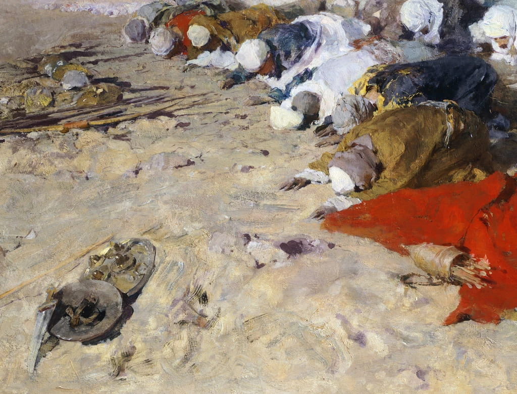 Il sermone di Maometto - Museo Civico Revoltella, Trieste, dettaglio 2